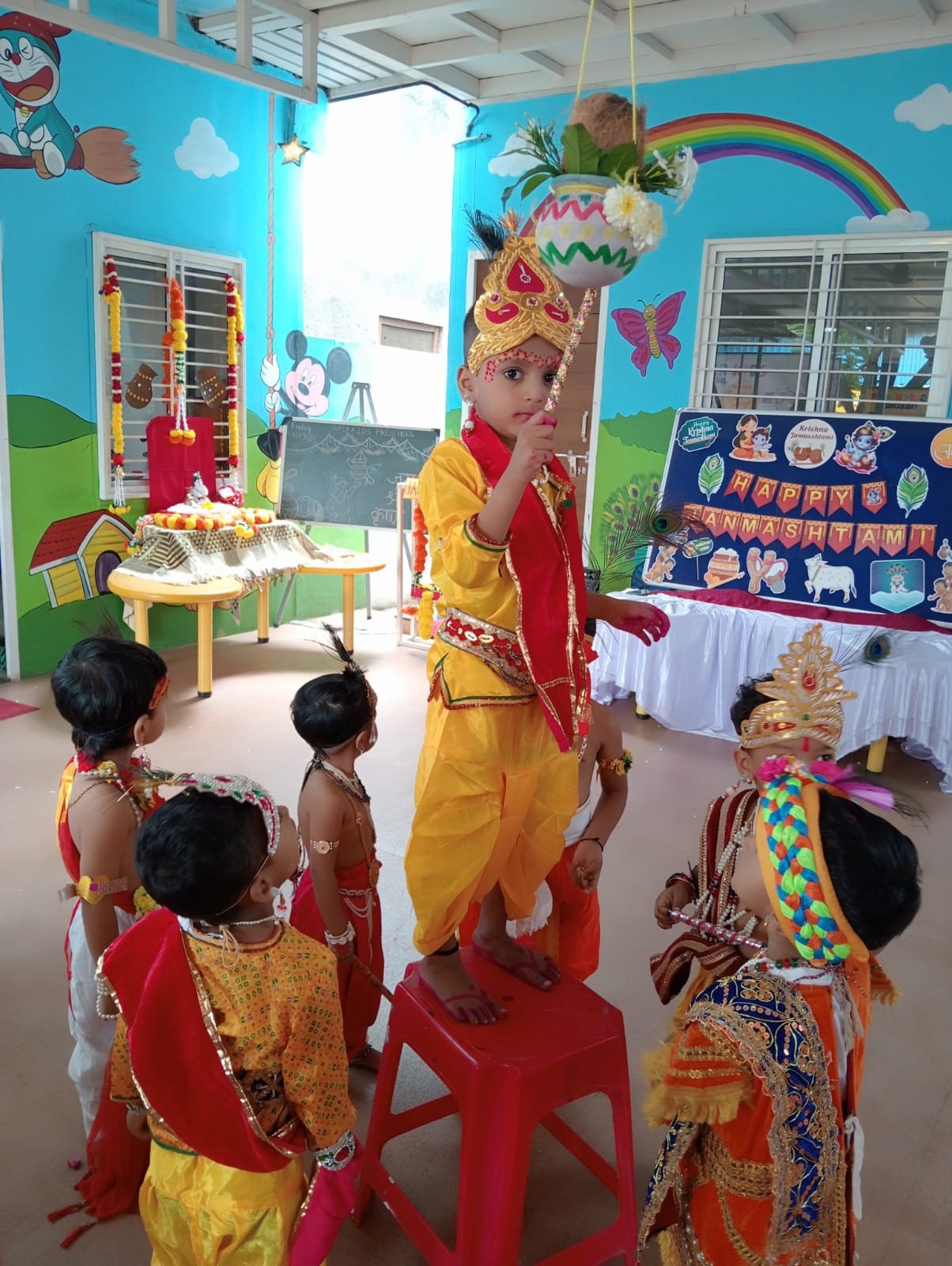 Lord Krishna Janmashtami Celebration 13 - Super Kids Pre School
